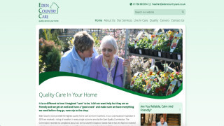 Eden Country Care website development