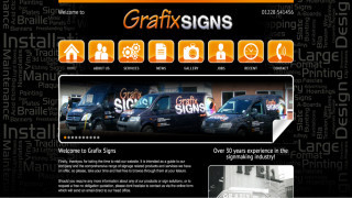 Grafix Signs Website Design and Development